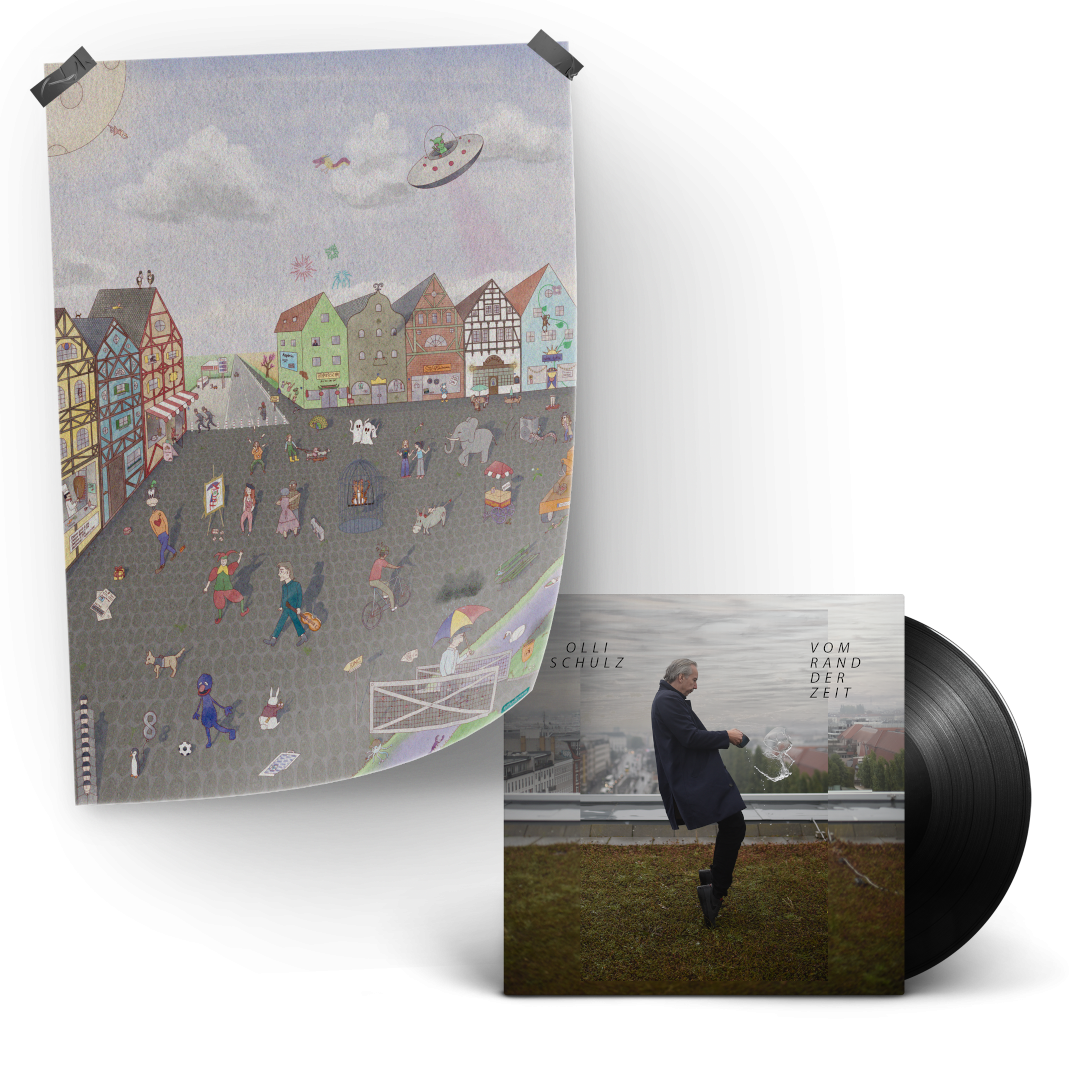 Olli Schulz Vom Rand der Zeit LP black + Ticket Hamburg 346372
